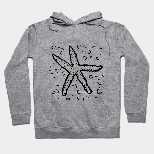 Starfish Hoodie by Richard Stelmach Art